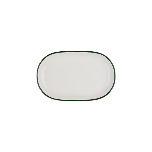 Modest Green Magnus Oval Kayık 28 cm