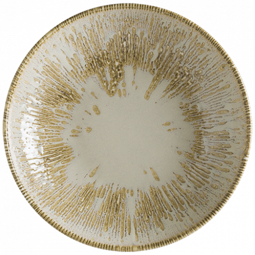 Bonna Porselen Sand Snell Bloom Çukur Tabak 23 cm 1000 cc