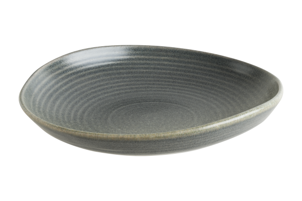 Bonna Hornfels Ripple Çukur Tabak 19 cm 350 cc