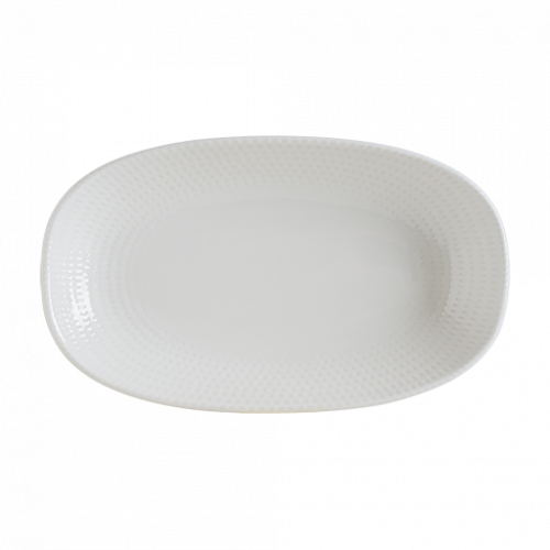 Pure Dot Gourmet Oval Kayık Tabak 19*11 cm